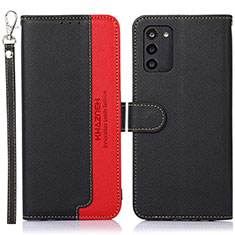 Coque Portefeuille Livre Cuir Etui Clapet A09D pour Nokia G100 Noir