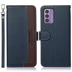 Coque Portefeuille Livre Cuir Etui Clapet A09D pour Nokia G310 5G Bleu