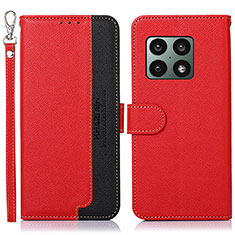 Coque Portefeuille Livre Cuir Etui Clapet A09D pour OnePlus 10 Pro 5G Rouge