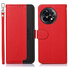 Coque Portefeuille Livre Cuir Etui Clapet A09D pour OnePlus Ace 2 5G Rouge