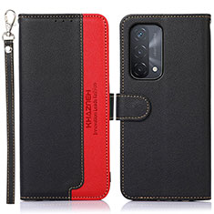 Coque Portefeuille Livre Cuir Etui Clapet A09D pour OnePlus Nord N200 5G Noir