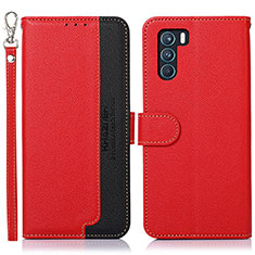 Coque Portefeuille Livre Cuir Etui Clapet A09D pour Oppo K9 Pro 5G Rouge