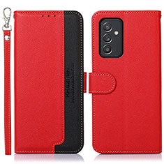 Coque Portefeuille Livre Cuir Etui Clapet A09D pour Samsung Galaxy A15 4G Rouge