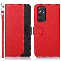 Coque Portefeuille Livre Cuir Etui Clapet A09D pour Samsung Galaxy A24 4G Rouge