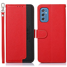 Coque Portefeuille Livre Cuir Etui Clapet A09D pour Samsung Galaxy M52 5G Rouge