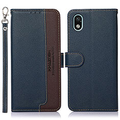 Coque Portefeuille Livre Cuir Etui Clapet A09D pour Sony Xperia Ace III Bleu