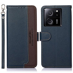 Coque Portefeuille Livre Cuir Etui Clapet A09D pour Xiaomi Redmi K60 Ultra 5G Bleu