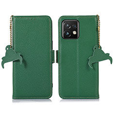 Coque Portefeuille Livre Cuir Etui Clapet A10D pour Motorola Moto Edge Plus (2023) 5G Vert