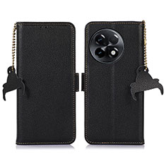 Coque Portefeuille Livre Cuir Etui Clapet A10D pour OnePlus 11R 5G Noir