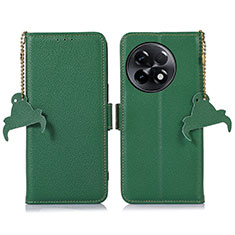 Coque Portefeuille Livre Cuir Etui Clapet A10D pour OnePlus 11R 5G Vert