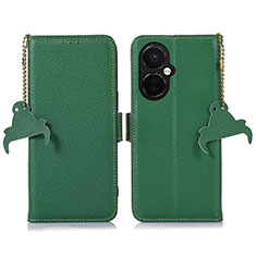 Coque Portefeuille Livre Cuir Etui Clapet A10D pour OnePlus Nord CE 3 5G Vert