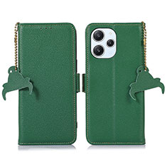 Coque Portefeuille Livre Cuir Etui Clapet A10D pour Xiaomi Redmi 12 4G Vert