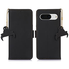 Coque Portefeuille Livre Cuir Etui Clapet A11D pour Google Pixel 8a 5G Noir