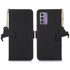 Coque Portefeuille Livre Cuir Etui Clapet A11D pour Nokia G310 5G Noir