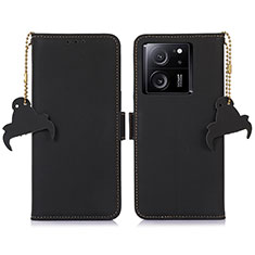 Coque Portefeuille Livre Cuir Etui Clapet A11D pour Xiaomi Redmi K60 Ultra 5G Noir