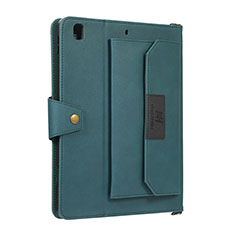 Coque Portefeuille Livre Cuir Etui Clapet AD1 pour Apple iPad Pro 9.7 Vert