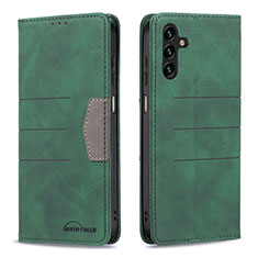 Coque Portefeuille Livre Cuir Etui Clapet B01F pour Samsung Galaxy A13 5G Vert