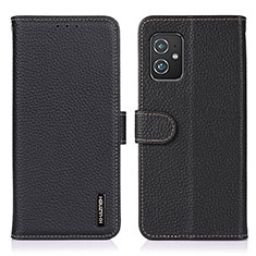 Coque Portefeuille Livre Cuir Etui Clapet B01H pour Asus ZenFone 8 Mini Noir