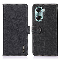 Coque Portefeuille Livre Cuir Etui Clapet B01H pour Huawei Honor 60 5G Noir