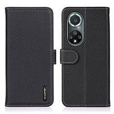 Coque Portefeuille Livre Cuir Etui Clapet B01H pour Huawei Nova 9 Pro Noir