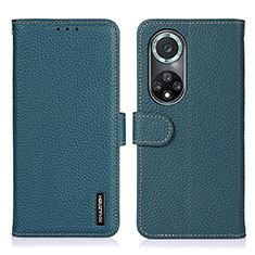 Coque Portefeuille Livre Cuir Etui Clapet B01H pour Huawei Nova 9 Pro Vert