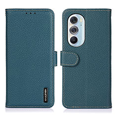 Coque Portefeuille Livre Cuir Etui Clapet B01H pour Motorola Moto Edge X30 5G Vert