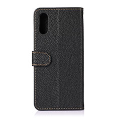 Coque Portefeuille Livre Cuir Etui Clapet B01H pour Samsung Galaxy A02 Noir