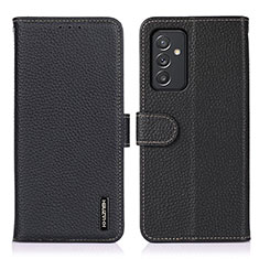 Coque Portefeuille Livre Cuir Etui Clapet B01H pour Samsung Galaxy A15 4G Noir