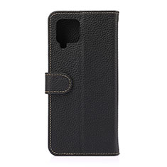 Coque Portefeuille Livre Cuir Etui Clapet B01H pour Samsung Galaxy A42 5G Noir