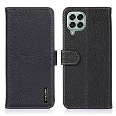 Coque Portefeuille Livre Cuir Etui Clapet B01H pour Samsung Galaxy M33 5G Noir