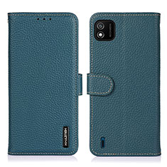 Coque Portefeuille Livre Cuir Etui Clapet B01H pour Wiko Y62 Vert