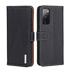 Coque Portefeuille Livre Cuir Etui Clapet B01H pour Xiaomi Redmi K30S 5G Noir