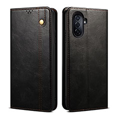 Coque Portefeuille Livre Cuir Etui Clapet B01S pour Huawei Nova Y70 Noir