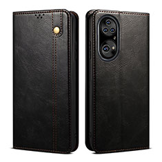 Coque Portefeuille Livre Cuir Etui Clapet B01S pour Huawei P50 Noir