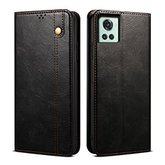 Coque Portefeuille Livre Cuir Etui Clapet B01S pour OnePlus 10R 5G Noir