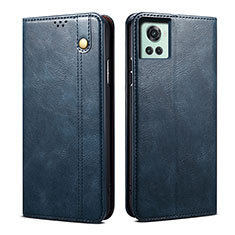 Coque Portefeuille Livre Cuir Etui Clapet B01S pour OnePlus Ace 5G Bleu