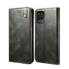 Coque Portefeuille Livre Cuir Etui Clapet B01S pour Realme 8s 5G Vert