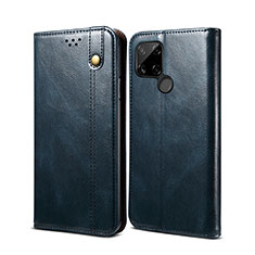 Coque Portefeuille Livre Cuir Etui Clapet B01S pour Realme C21 Bleu