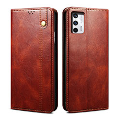 Coque Portefeuille Livre Cuir Etui Clapet B01S pour Realme GT 5G Marron