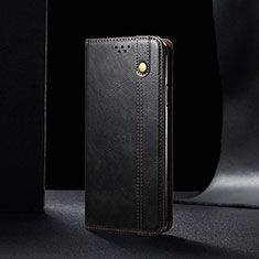 Coque Portefeuille Livre Cuir Etui Clapet B01S pour Samsung Galaxy S21 Plus 5G Noir