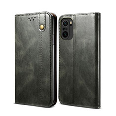 Coque Portefeuille Livre Cuir Etui Clapet B01S pour Xiaomi Mi 11X Pro 5G Vert