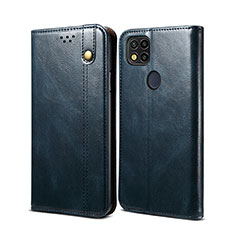 Coque Portefeuille Livre Cuir Etui Clapet B01S pour Xiaomi POCO C31 Bleu