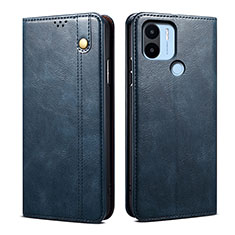 Coque Portefeuille Livre Cuir Etui Clapet B01S pour Xiaomi Poco C51 Bleu