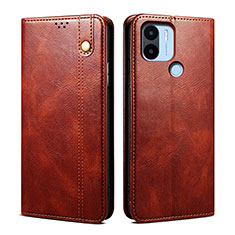 Coque Portefeuille Livre Cuir Etui Clapet B01S pour Xiaomi Poco C51 Marron