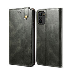 Coque Portefeuille Livre Cuir Etui Clapet B01S pour Xiaomi Redmi K40 5G Vert