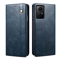 Coque Portefeuille Livre Cuir Etui Clapet B01S pour Xiaomi Redmi Note 12S Bleu