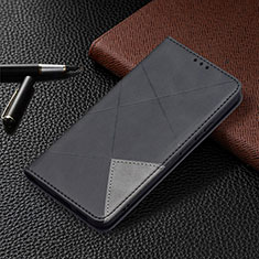 Coque Portefeuille Livre Cuir Etui Clapet B02F pour Samsung Galaxy S23 5G Noir