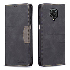 Coque Portefeuille Livre Cuir Etui Clapet B02F pour Xiaomi Poco M2 Pro Noir