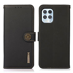 Coque Portefeuille Livre Cuir Etui Clapet B02H pour Motorola Moto Edge S 5G Noir