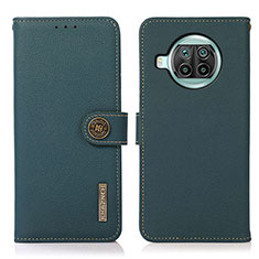 Coque Portefeuille Livre Cuir Etui Clapet B02H pour Xiaomi Mi 10T Lite 5G Vert